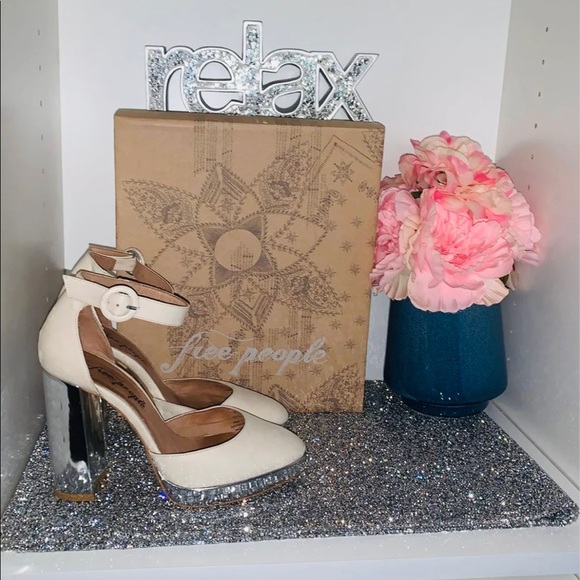 Free People Mix & Mingle Platform Heels - Picture 6 of 11